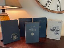 LOT of Five (5) Naval Books (RARE), circa WW2 era, Hard Cover, Used Condition picture