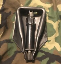 USGI USMC/ARMY Military E-Tool, Entrenching Tool Shovel Includes Carrying Pouch picture
