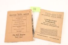 WWII Lot of 2 Radio Fundamental Manuals picture