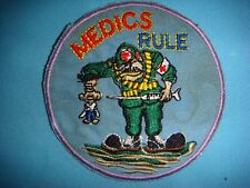 VIETNAM WAR  PATCH, US ARMY MEDIC'S RULE  picture