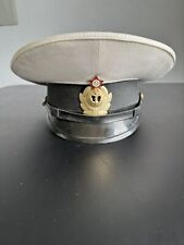 USSR Russian Military Navy Sailor's Peakless Cap Hat W/Badge picture