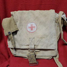 Soviet Union Canvas Red Cross Medical Messenger Bag USSR Russian (1g 10o-6) picture