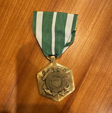 United States Coast Guard Outstanding Service Medal w/ Ribbon Militaria