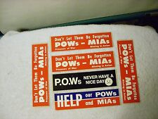 Vintage POW MIA Sticker Decal picture