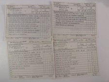 1966 Fort McNair MOS Evaluation Data Report Ephemera Doc
