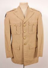 VTG WWII US Army 8th Air Force Bullion Patch Summer Officer's Tunic Jacket WW2 picture