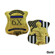G-010 Gold Tom Brady New England Patriots inspired Challenge Coin Boston Police picture