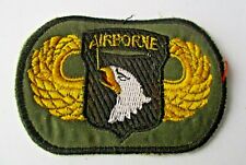 101st AIRBORNE AIRMOBILE SCREAMING EAGLES WINGS ORIGINAL VIETNAM WAR PATCH picture