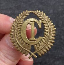 WW1 New Zealand Expeditionary Force Camp C1 Original Cap Badge picture