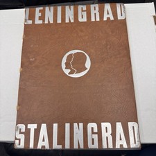 VINTAGE Leningrad Stalingrad Embassy Union of Soviet Social Republics WWII Suppl