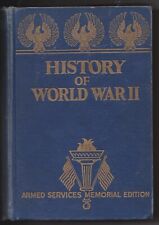 HISTORY of WORLD WAR II ARMED SERVICES MEMORIAL EDITION 1945 - HARDCOVER picture