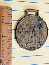 1925 CITIZENS MILITARY TRAINING CAMP (CMTC) MEDAL OR FOB - CORPS AREA