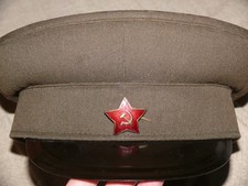 Soviet Officer Cap. Military Headwear Factory. Moscow. Original WW2