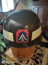 US 5th Army Famous Unit Vietnam era or earlier  Lieutenant Bar  DI ,helmet liner picture