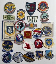 TWENTY-THREE US AIR FORCE MAINTENANCE AND SUPPLY UNIT PATCHES (61) picture