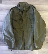 vintage M-65 jacket Size Small ALPHA INDUSTRIES field coat US Military og107 70s picture