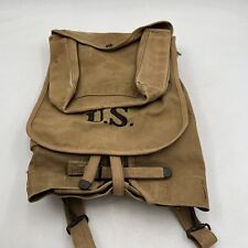 VTG Original WW1 era US Military M-1908 Haversack Backpack Campbell Perkins 7-19 picture