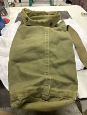 Vintage WW2 Military Duffle Bag Canvas Army Green Carryall Sack 1944 Beaumont’s picture