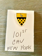 US Army unit insignia pin 101ST Cavalry New York National Guard picture