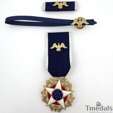 U.S. USA Presidential Medal of Freedom with distinction Mini Medal Ribbon set R