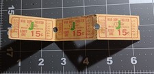 WWII WW2 War Dept Theater US Army Motion Picture Service AMPS Ticket Stubs Movie