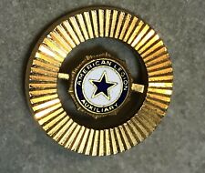 VINTAGE PIN US AMERICAN LEGION AUXILARY Gold Tone 3/4