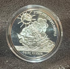 Remembrance 60th Anniversary of Pearl Harbor Medal-December 7,1941