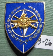Nato Pinback Pocket Badge INTERNATIONAL MILITARY STAFF (IMS) Brussels DRAGO