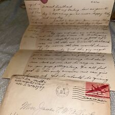 1946 Post WWII PVT Love Letter: Jaundice Symptoms; “Doctor Don’t Give A Damn” picture