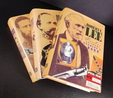 Lot 3 Civil War Books Robert E Lee Reader Hood Morgan Raiders HC DJ