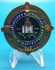 Vintage Chief of IL&E Training Center LTC Environmental Military Challenge Coin picture