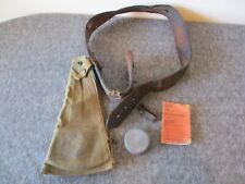 WW2 US WOODMANS PAL BOLO (KNIFE CASE ONLY+STONE/BOOK/BELT) 1943 LC-14 - READ picture