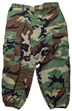 US ARMY BDU Men Large Short Hot Weather Woodland Camo Combat Trousers picture