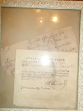 Revolutionary War Pay Stubs/ 2 Documents Regarding Pay for Enlistment picture