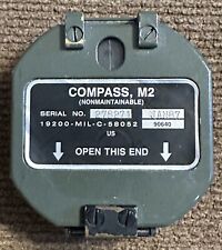Vintage US Military M2 Compass JAN87 - Nice Working Condition picture