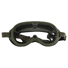 MILITARY SUN, WIND & DUST GOGGLES W/ CLEAR LENS picture