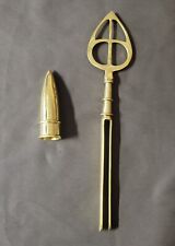 Reproduction Brass 18th Century British Flag Pole Hardware Set picture