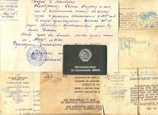 Soviet Order Medal Red Badge star Banner KGB Documents NKVD USSR 1943  (1035) picture