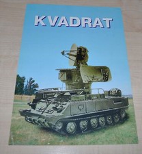 Kvadrat Antiaircraft Missile System USSR Military Russian Brochure Prospekt