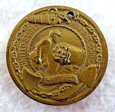  WWI Era USMC Good Conduct  Medal Pre-WWI (No ribbon and rifle) picture