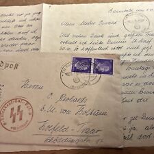 Rare WW2 German Feldpost Letter from Soldier or family Luftwaffe L picture