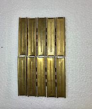 10 Original Military Brass 8mm Mauser Stripper Clips 8x57 Cal (7.92x57) picture