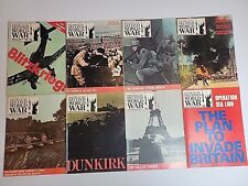 WW2 lot History of Second World War Magazines 8 Issues Parts 1-8 Ww12 picture