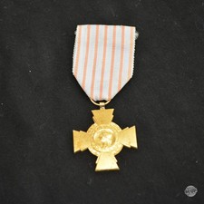 French Croix du Combattant Medal - WW1 WW2 France Combatant's Cross Military War