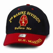 U.S Military 2nd Marine Corps Division hat ball cap Embroidered USMC Licensed picture