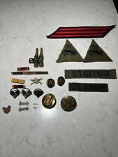 Assorted Military Patches And Medals picture