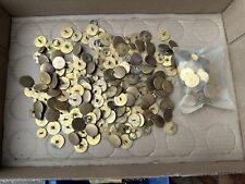 WW2 C LAMOND Montreal NOS brass Button Back LOT Blank Surplus / Replacement Fact picture