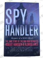 Russian Soviet Spy Handler Memoir of a KGB Officer Hardcover Reference Book
