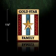 GOLD STAR FAMILY MEMBER KILLED MILITARY LAPEL PIN  picture