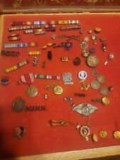 Set Of Military Ribbons And Pins picture